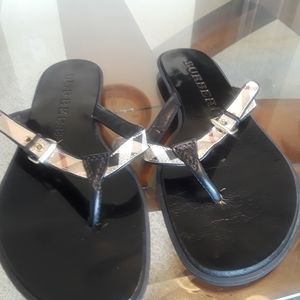 Authentic Burberry Thong Sandals